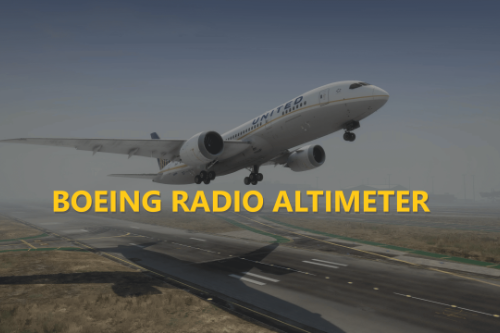 Aircraft Altimeter BOEING 