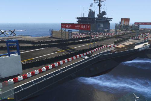 Aircraft Carrier Race Track! (Menyoo)