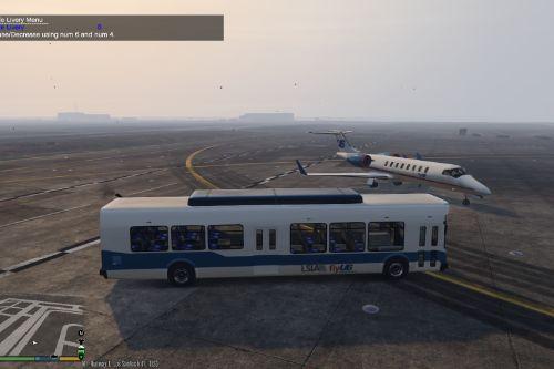 GTA V Airline liveries for the airport bus