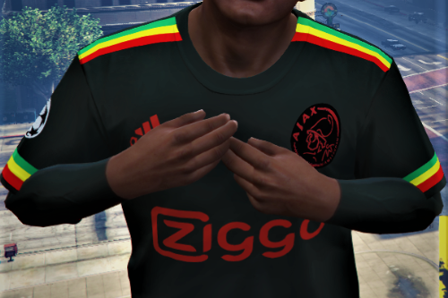Ajax Third Shirt 2021-2022 Ryan Gravenberch (Franklin)
