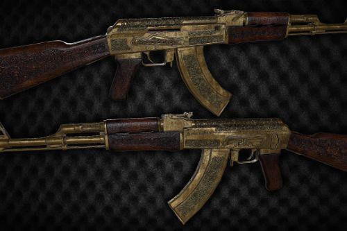 AK47 Assaultrifle Gold [Skin]