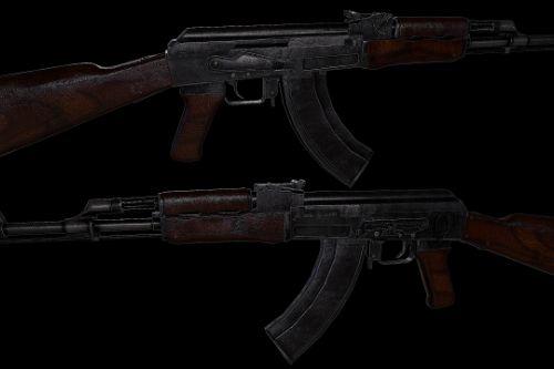 AK47 Assault rifle [Animated] 