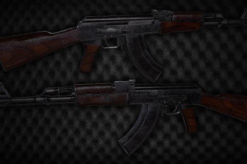 AK47 Assault rifle [Animated] 
