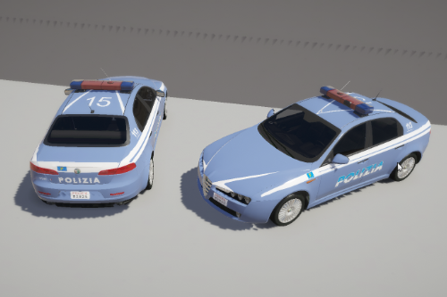 Alfa Romeo 159 - Polizia Stradale
