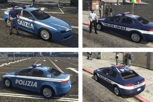 Alfa Romeo Polizia e carabinieri Retextured