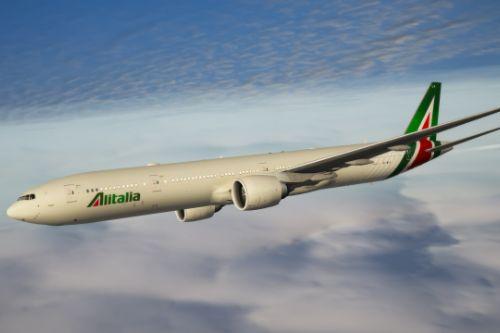 Alitalia Boeing 777-300ER livery