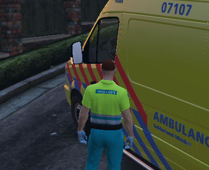 Ambulance uniform EUP (Dutch ambulance uniform EUP)
