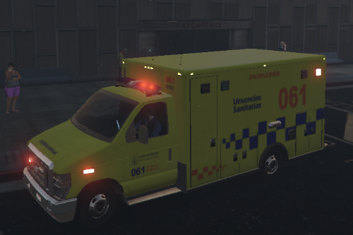 Ambulancia 061 Galicia SVA