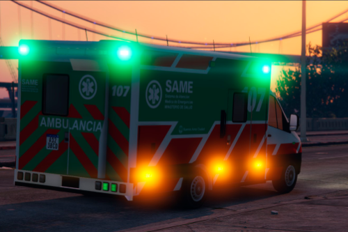 Ambulancia de SAME (Argentina) (Nueva)