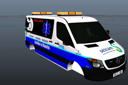 Ambulancia SESCAM Castilla-La Mancha