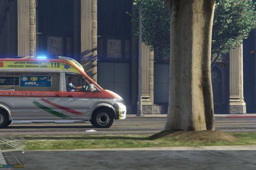 Ambulanza italiana