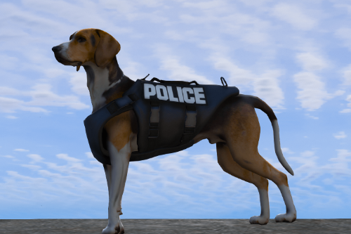 American Foxhound Dog [With K9 Version] [Add-On/Replace]
