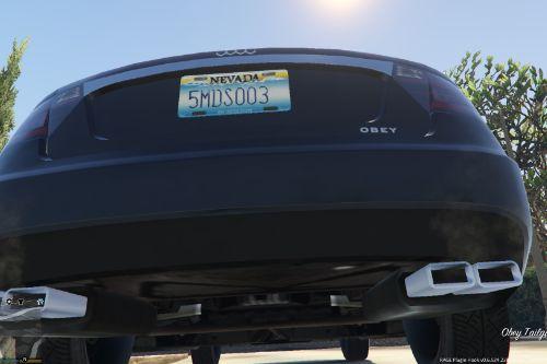 American licence plates pack