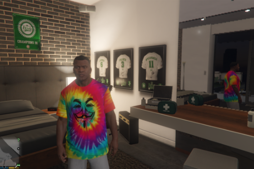 Anonymous Tie Dye T-shirt for Franklin