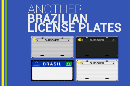 Another Brazilian License Plates - Placas Brasileiras