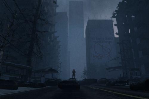 Apocalyptic City Movie Set (Zone Map #3) [Menyoo]