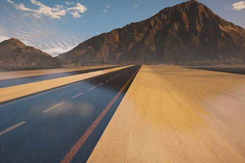 DNX New Grand Senora Desert Road - SP-FiveM at Grand Theft Auto 5