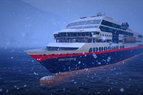 Arctic Coastal Line Ship Cruiseferry - The Arcturus Adventure Ship