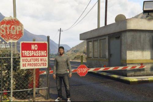 Area 51 Gate at Humane Labs [Map Editor]