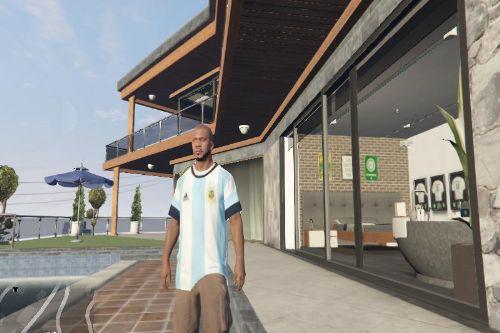 Argentina Home-Away Jersey for Franklin