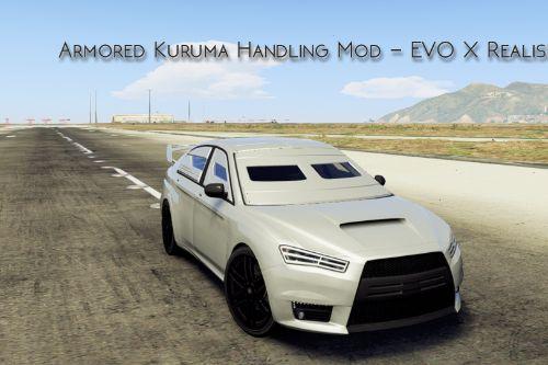 Armored Kuruma Realistic Handling Mod (AWD, Heavy)