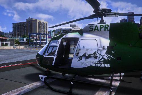 AS-350 Ecureuil (SAPR Livery) [Add-On / Replace | Livery | FiveM ]