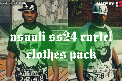 ASAALI SS24 Cartel Clothes Pack