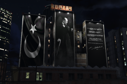 Atatürk Posterleri (Fivem Uyumlu)