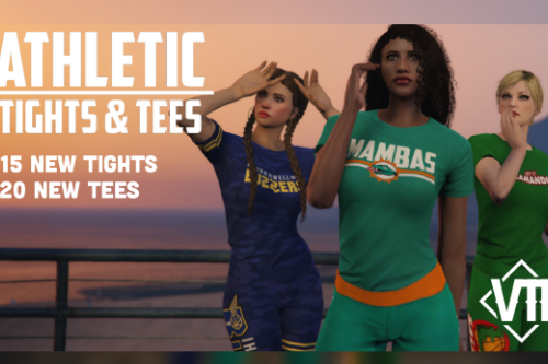 Athletic Tights and Tees 
