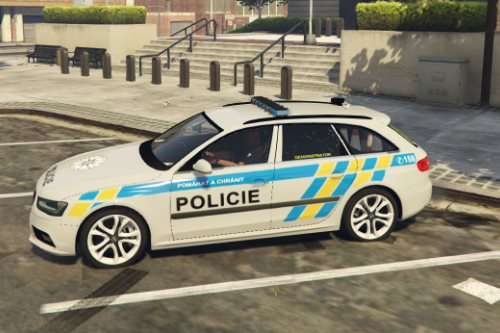 Audi A4 Avant-Czech Police