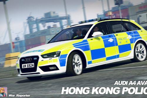 Audi A4 Avant Hong Kong Police [Skin]