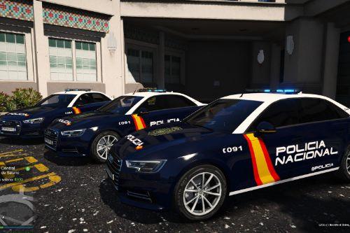 Audi A4 Policia Nacional/CNP of Spain/España[Fivem-Replace]
