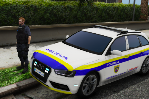 Audi A4 Slovenian Police I NO ELS I PAINTJOB I 