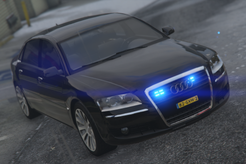 Audi A8 W12 Politie