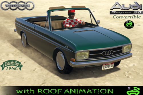 Audi F103 convertible [Add-On | Roof Animation | LODs]