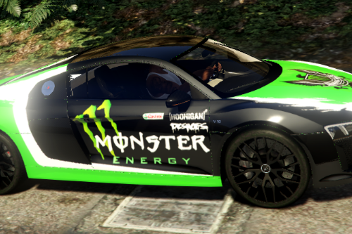 Audi R8 - Darius Monster Energy Livery