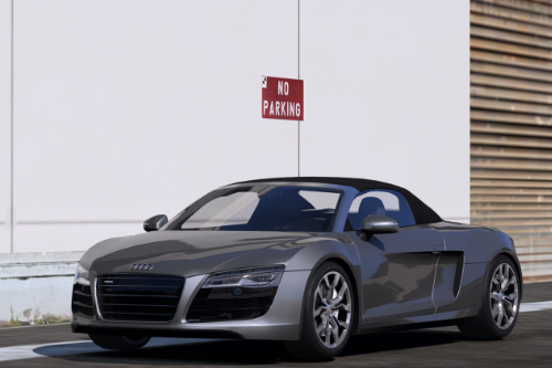 2014 Audi R8 V10 Spyder [Add-On | Animated Roof]