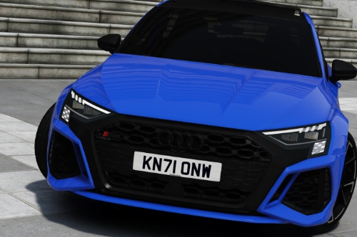 Audi RS3 Sportback 8Y 2022 [Add-On / FiveM | VehFuncs V| Animated]