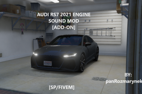 Audi RS7 2021 Engine Sound [Add-On SP / FiveM]