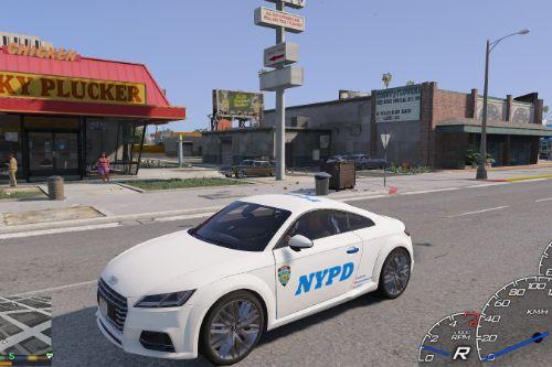 Audi TT NYPD Skin