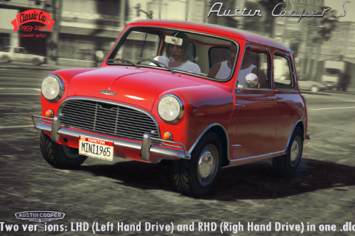 AUSTIN Mini Cooper S  [Add-On | Tuning | Livery | Template | LODs]