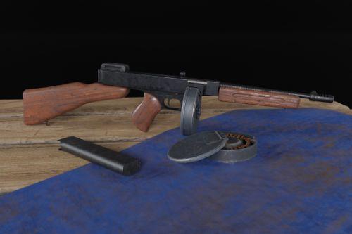 Auto-Ordnance Thompson M1928A1 [Replace | Animated]