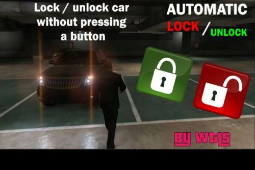 Automatic Lock / Unlock Car, Car lock system, lock and unlock vehicle without pressing a button