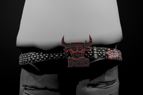 B.B simon Chicago Bulls Belt