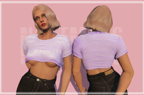 Babygirl Crop top for MP Female