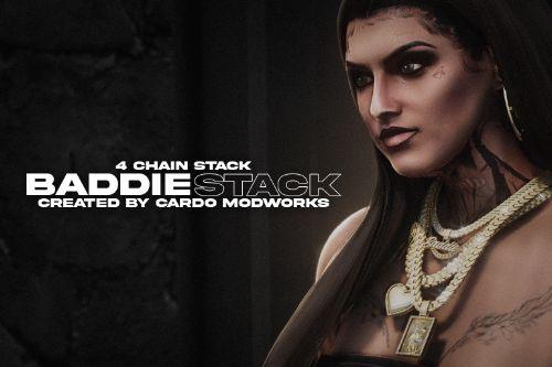 Baddie Stacked Chains for MP Female