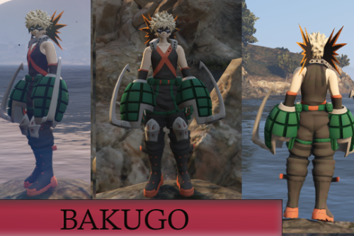 Bakugo My Hero Academia [Add-On Ped / FiveM] 