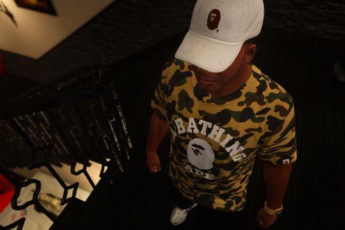 Bape 1st Camos T'z & Hats For Puerto Rican Michael & Franklin
