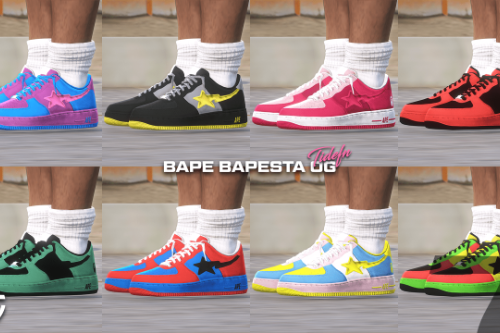 Bape BapeSta Low For MP Male