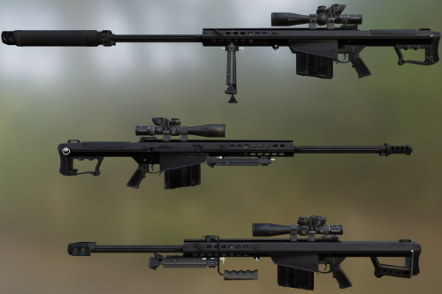 BARRETT M107A1 + M82A3